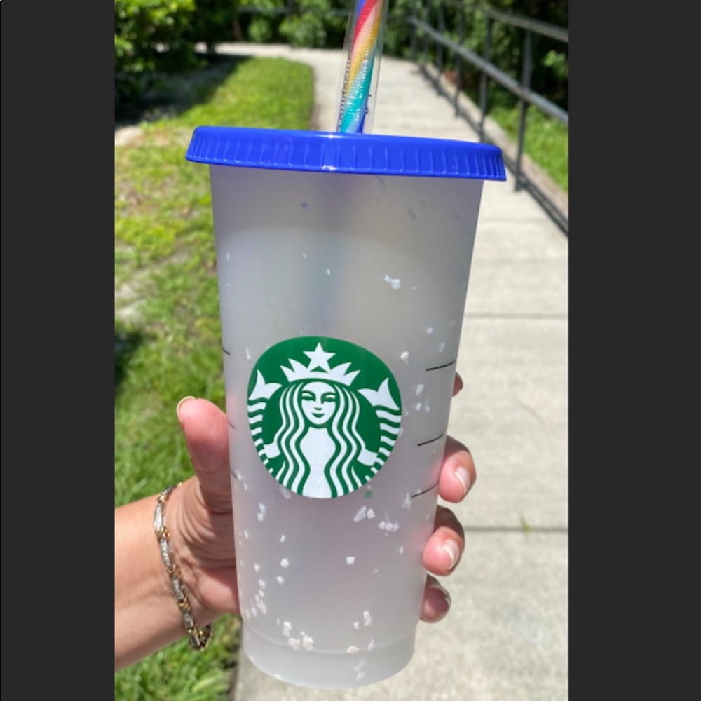 2020 Starbucks confetti color changing cup